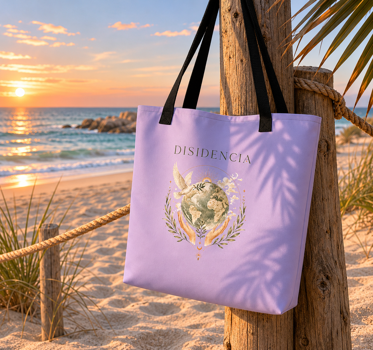 All-Over Print Large Tote Bag